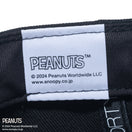 9FORTY PEANUTS ピーナッツ チャーリー・ブラウン スヌーピー サッカー ブラック