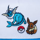 9FORTY A-Frame トラッカー Pokémon ポケモン イーブイ シャワーズ ホワイト/ブルー