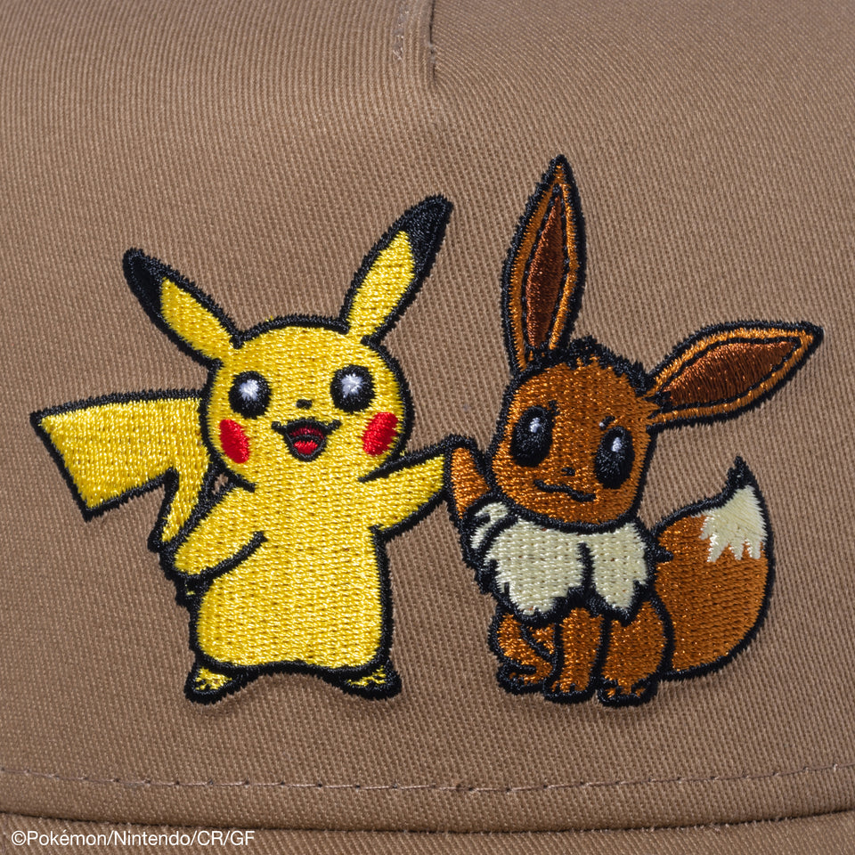 9FORTY A-Frame トラッカー Pokémon ポケモン ピカチュウ イーブイ カーキ