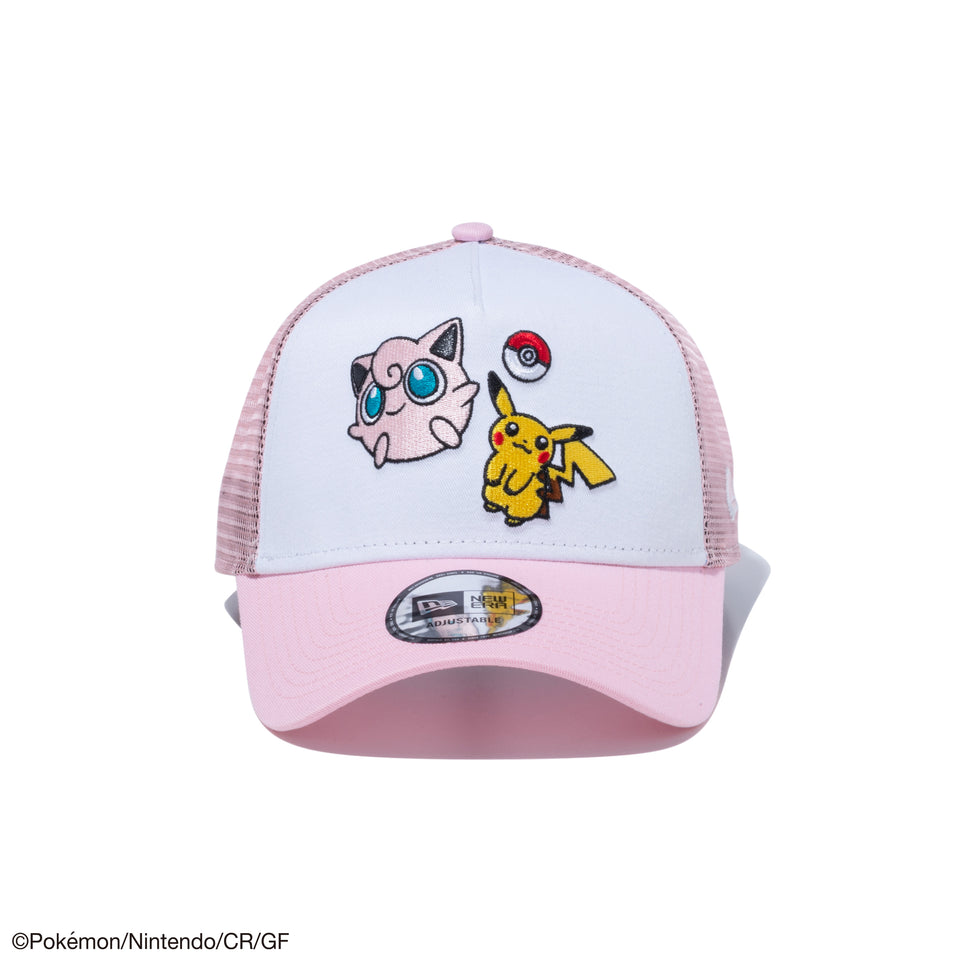 9FORTY A-Frame トラッカー Pokémon ポケモン ピカチュウ プリン ホワイト/ピンク