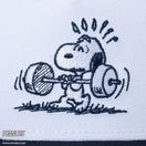 9FORTY A-Frame トラッカー PEANUTS ピーナッツ スヌーピー 重量挙げ ホワイト/レッド ネイビーバイザー