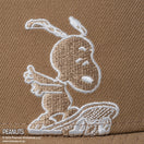 9FORTY A-Frame トラッカー PEANUTS ピーナッツ スヌーピー スケートボード カーキ