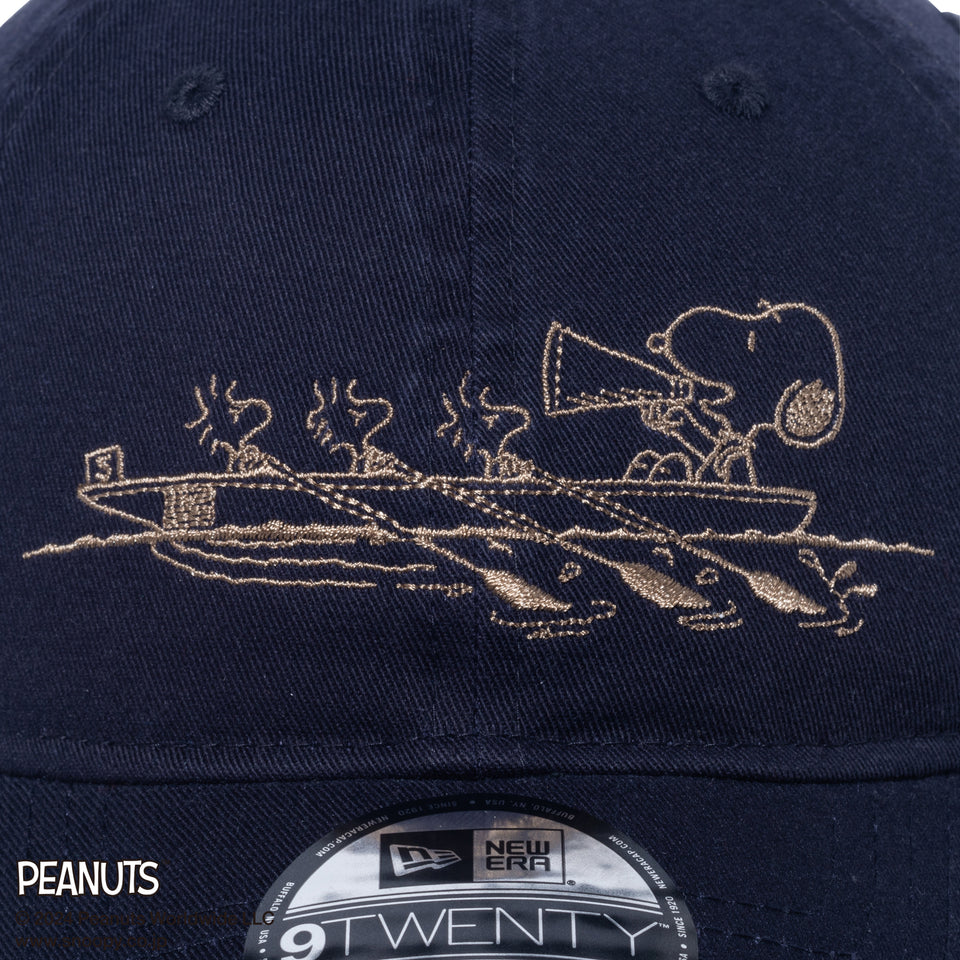 9TWENTY PEANUTS ピーナッツ スヌーピー ウッドストック ボート ネイビー