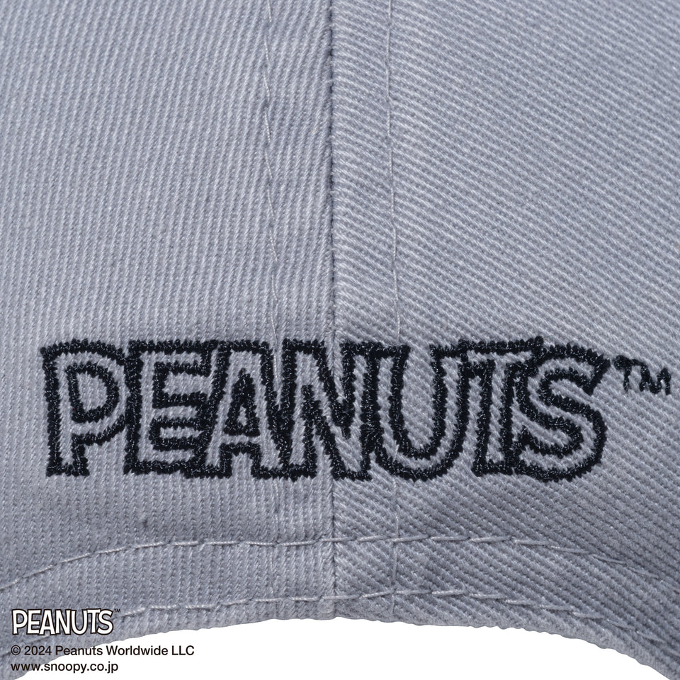 9TWENTY PEANUTS ピーナッツ スヌーピー ウッドストック 聖火 グレー