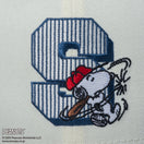 59FIFTY PEANUTS ピーナッツ スヌーピー 野球 クロームホワイト ネイビーバイザー