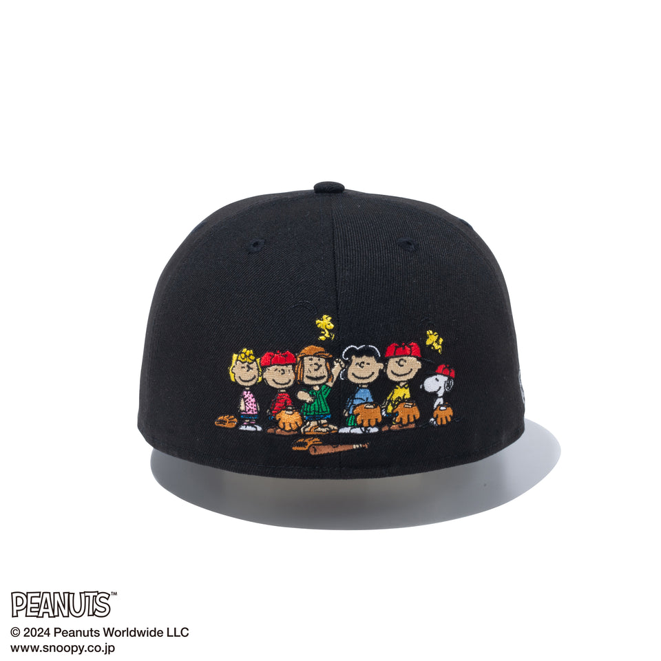 59FIFTY PEANUTS ピーナッツ チャーリー・ブラウン 野球 ブラック