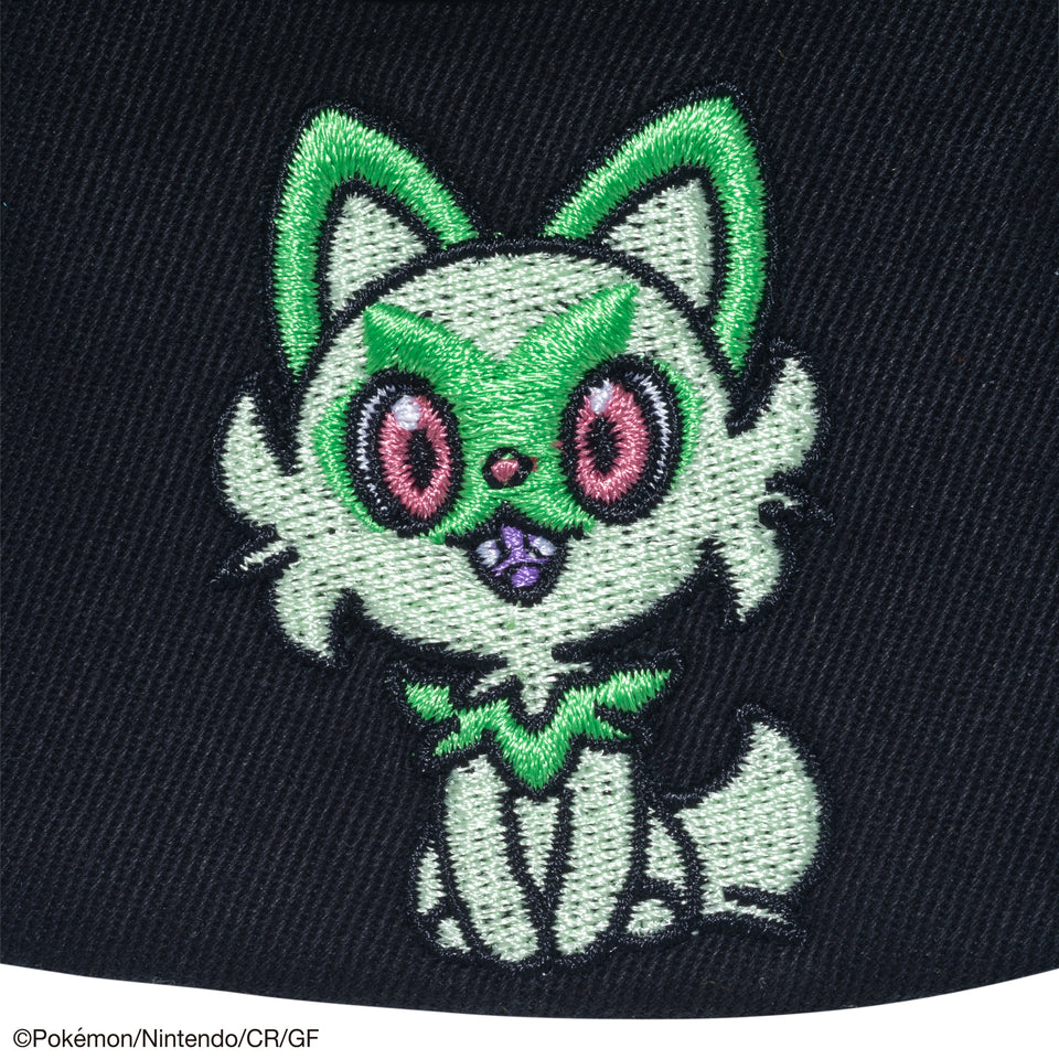 Kid's バケット01 Pokémon ポケモン ピカチュウ イーブイ オールオーバー ブラック
