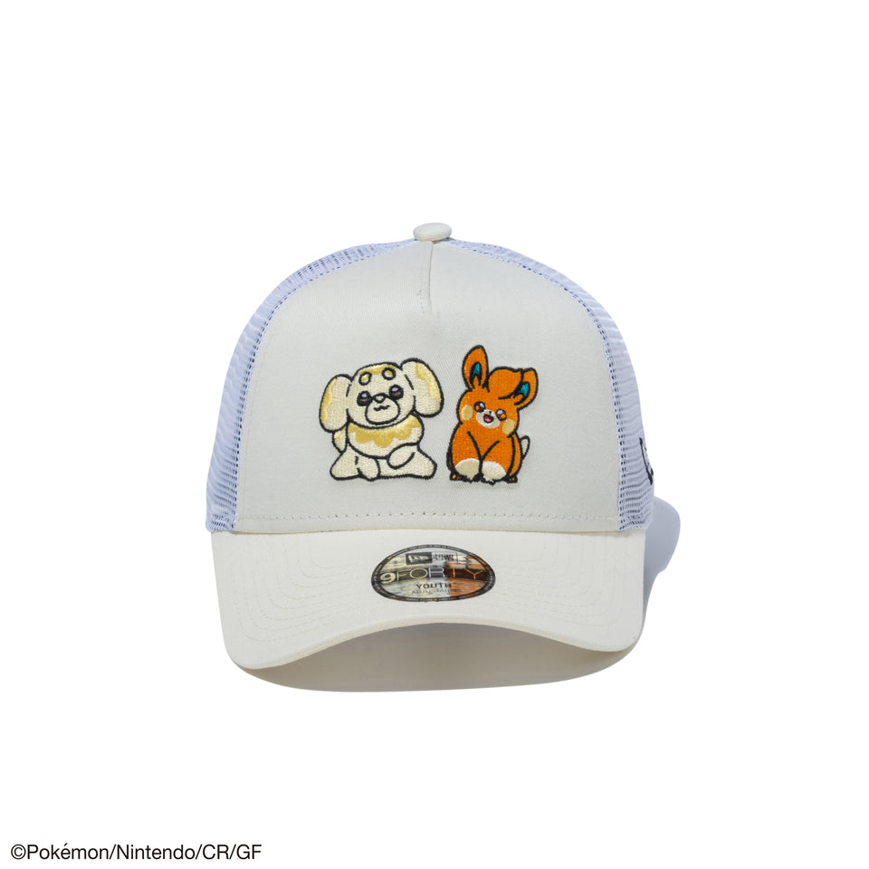 Youth 9FORTY A-Frame トラッカー Pokémon ポケモン パピモッチ パモ クロームホワイト