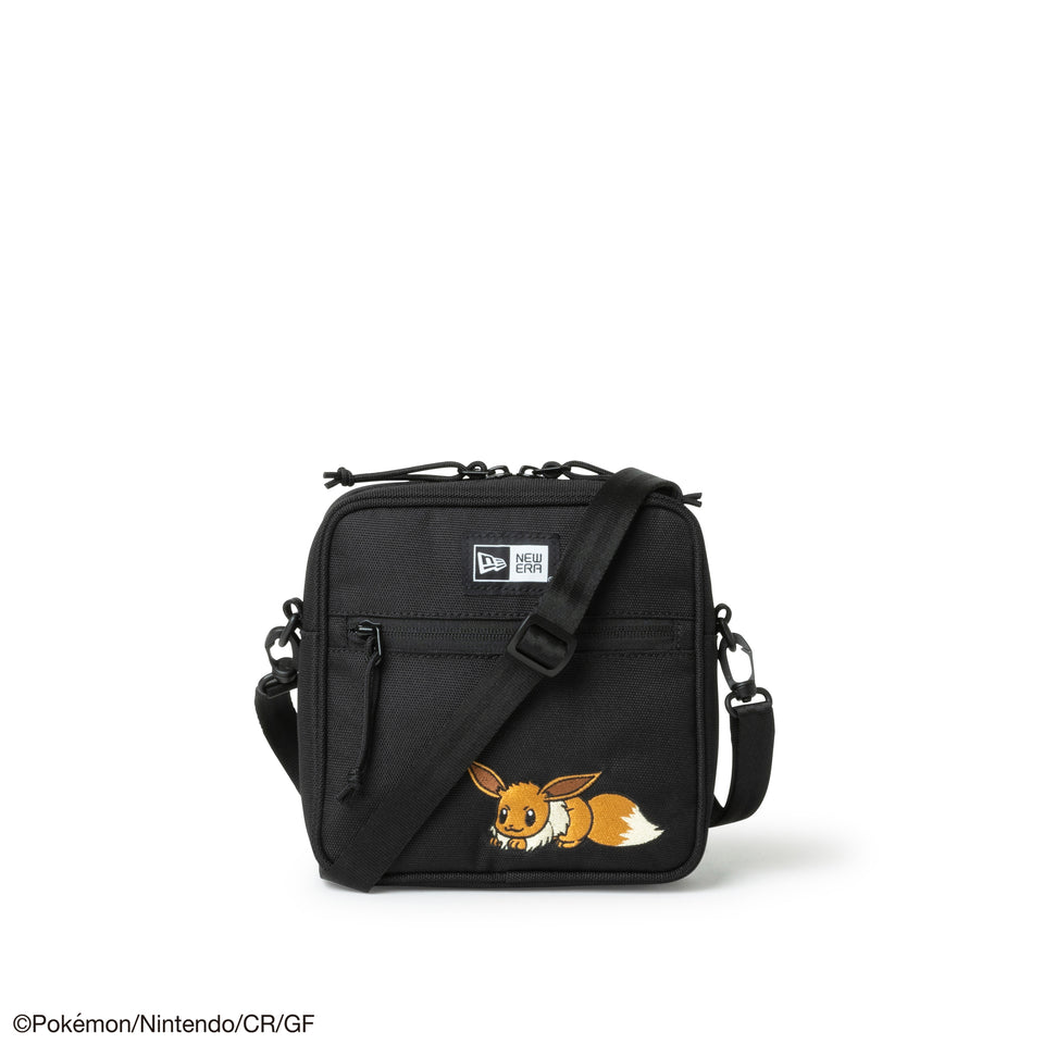 スクエア ショルダーポーチ 1.5L Pokémon ポケモン イーブイ ブラック