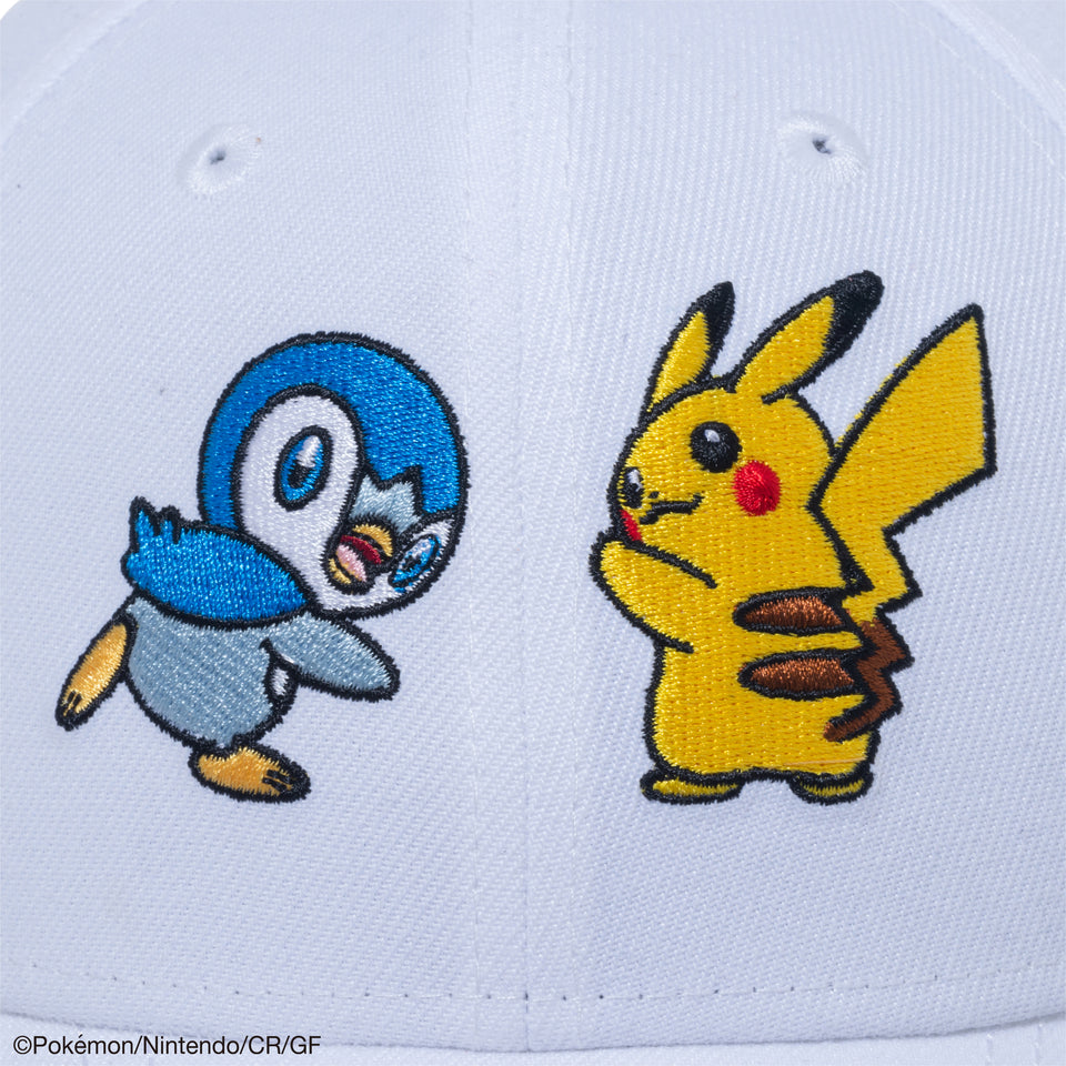 【ゴルフ】 9FORTY On Par Pokémon ポケモン ポッチャマ ピカチュウ ホワイト