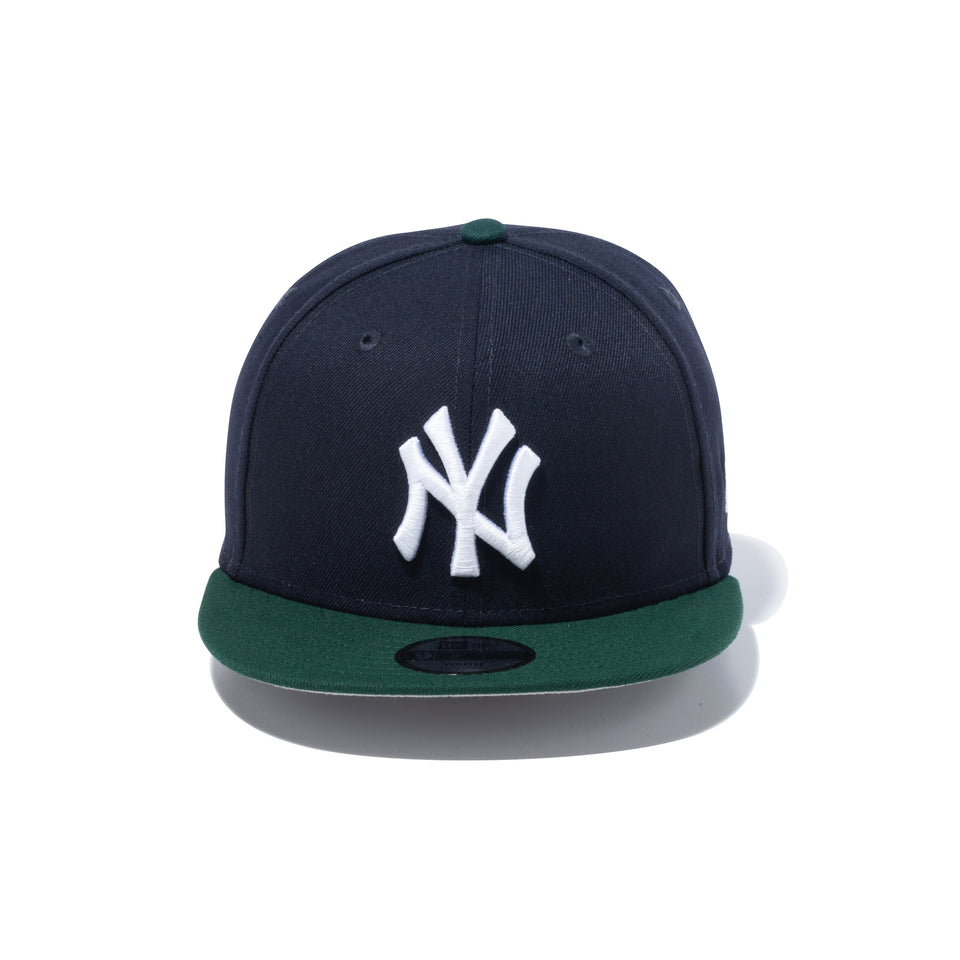 Youth 9FIFTY powered by GORO（min-nano）ニューヨーク・ヤンキース ネイビー ダークグリーンバイザー