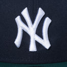 Youth 9FIFTY powered by GORO（min-nano）ニューヨーク・ヤンキース ネイビー ダークグリーンバイザー