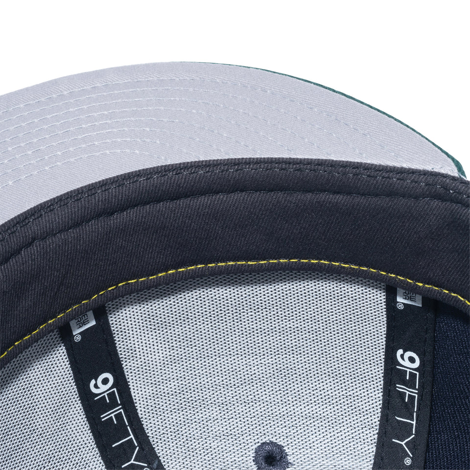 Youth 9FIFTY powered by GORO（min-nano）ニューヨーク・ヤンキース ネイビー ダークグリーンバイザー
