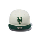 Youth 9FIFTY powered by GORO（min-nano）ニューヨーク・メッツ ワインコルク ダークグリーンバイザー