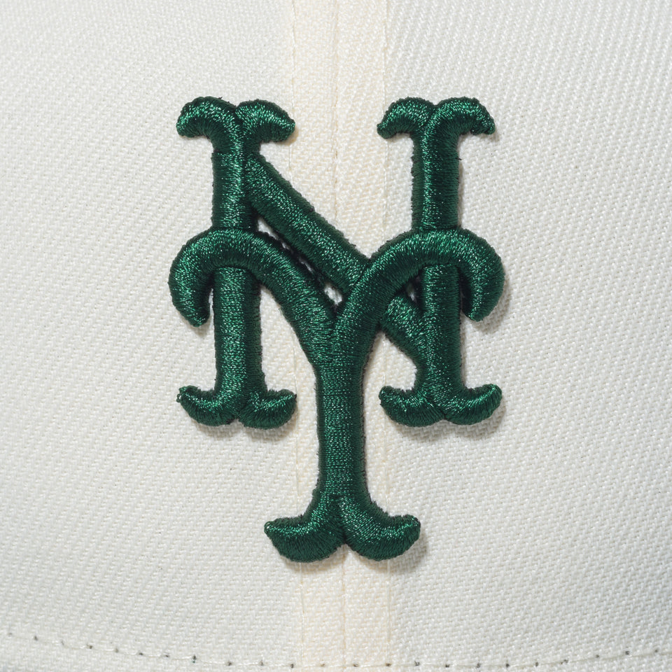 Youth 9FIFTY powered by GORO（min-nano）ニューヨーク・メッツ ワインコルク ダークグリーンバイザー
