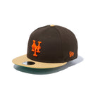 Youth 9FIFTY powered by GORO（min-nano）ニューヨーク・メッツ ブラウンスウェード ブロンズバイザー