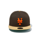 Youth 9FIFTY powered by GORO（min-nano）ニューヨーク・メッツ ブラウンスウェード ブロンズバイザー