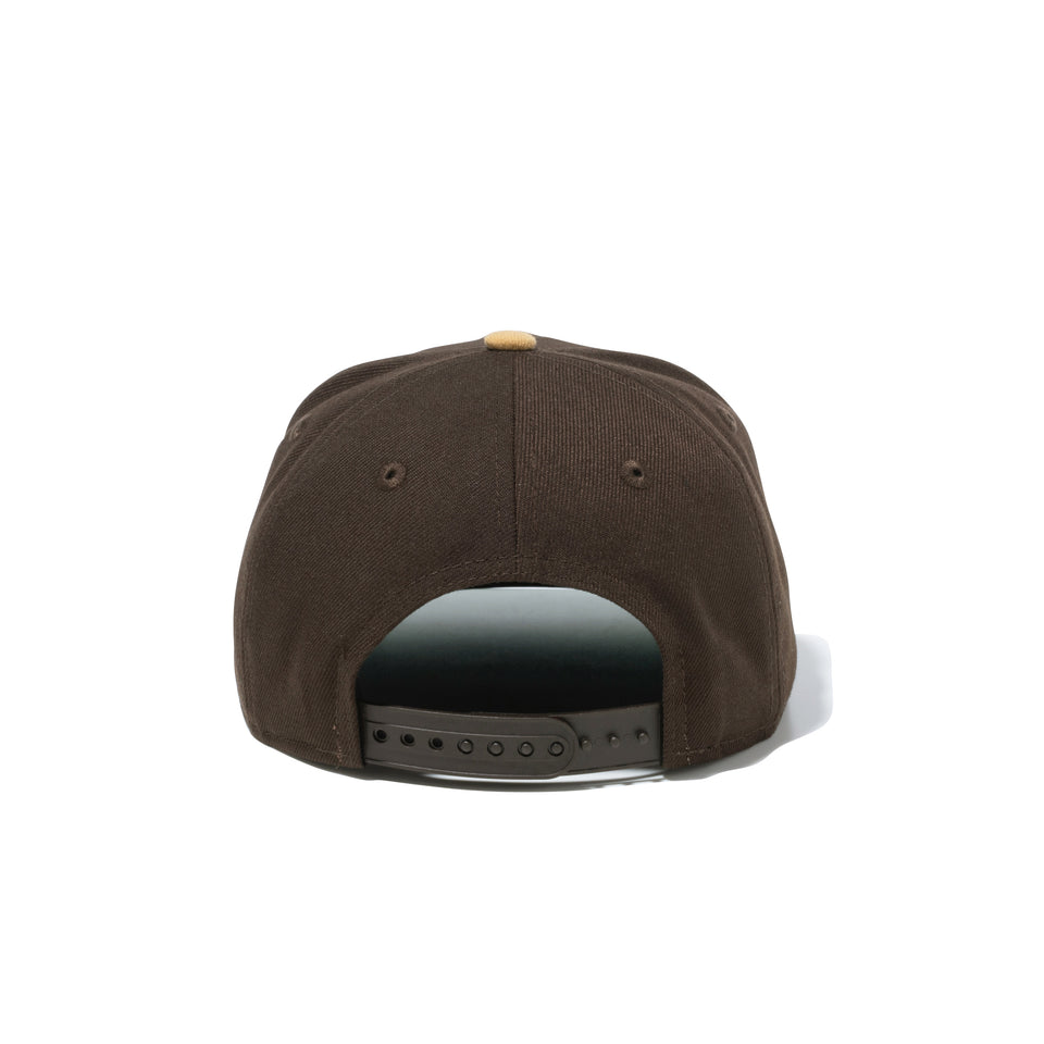 Youth 9FIFTY powered by GORO（min-nano）ニューヨーク・メッツ ブラウンスウェード ブロンズバイザー