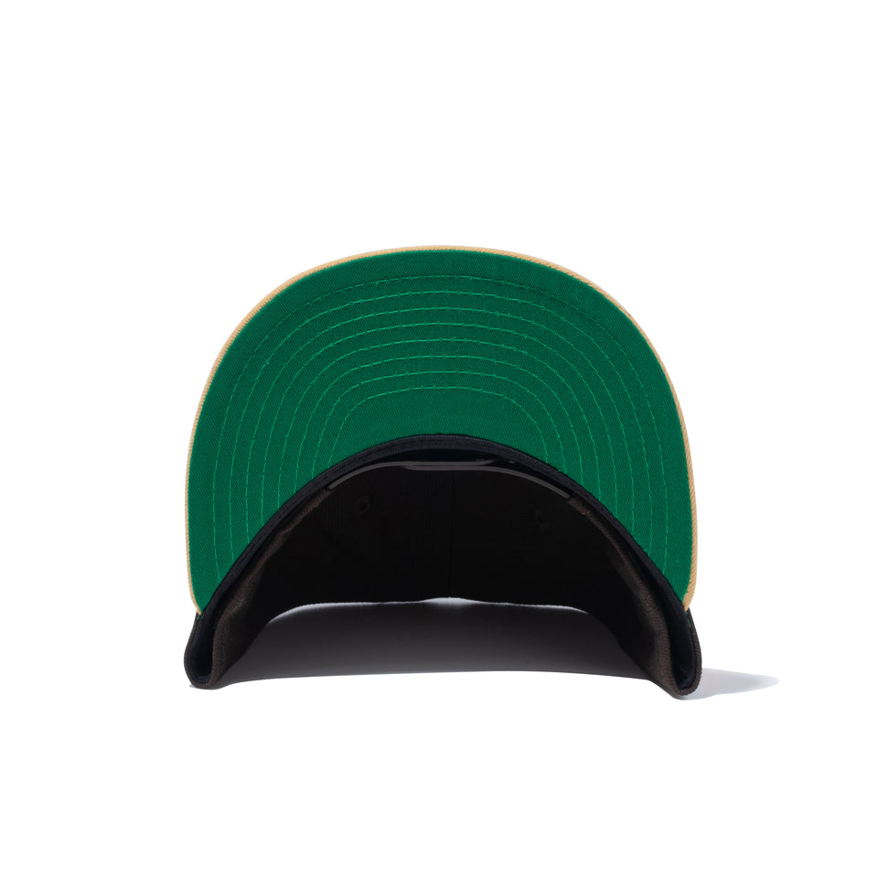 Youth 9FIFTY powered by GORO（min-nano）ニューヨーク・メッツ ブラウンスウェード ブロンズバイザー