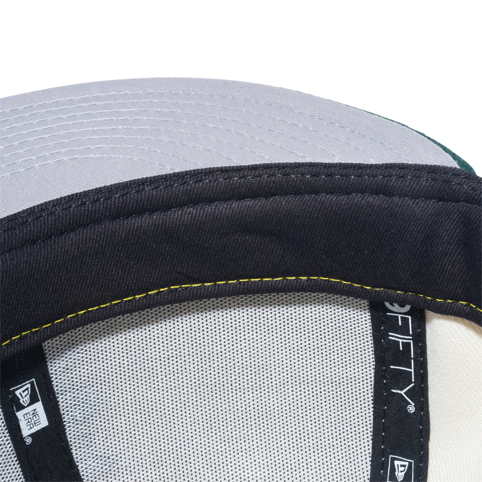 59FIFTY powered by GORO（min-nano）ニューヨーク・メッツ ワインコルク ダークグリーンバイザー
