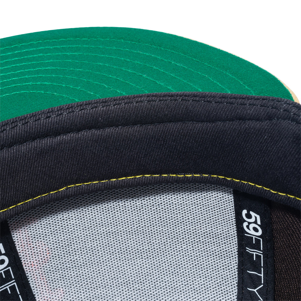 59FIFTY powered by GORO（min-nano）ニューヨーク・メッツ ブラウンスウェード ブロンズバイザー