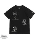 Youth 半袖 コットンTシャツ PEANUTS ピーナッツ ウッドストック ブラック