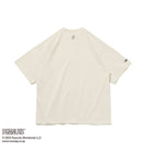 半袖 オーバーサイズド コットン Tシャツ PEANUTS ピーナッツ チャーリー・ブラウン 野球 ストーン