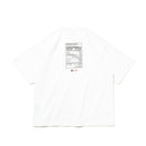 半袖 オーバーサイズド コットン Tシャツ CUP NOODLE カップヌードル NEW ERA レギュラー味 ホワイト