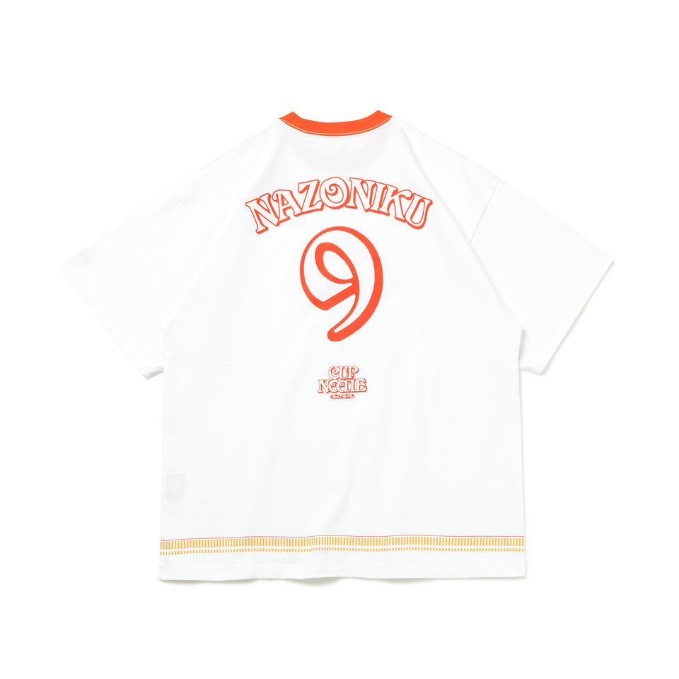 半袖 コットン Tシャツ CUP NOODLE カップヌードル レギュラー味 ホワイト レギュラーフィット
