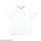 【ゴルフ】 半袖 ミッドネック パフォーマンス Tシャツ Pokémon ポケモン ピカチュウ ホワイト