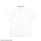 【ゴルフ】 半袖 ミッドネック パフォーマンス Tシャツ Pokémon ポケモン ピカチュウ ホワイト