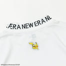 【ゴルフ】 半袖 ミッドネック パフォーマンス Tシャツ Pokémon ポケモン ピカチュウ ホワイト
