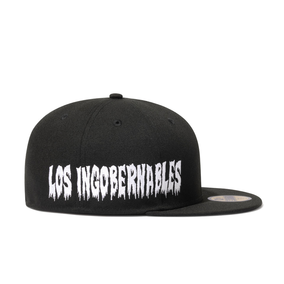 59FIFTY 新日本プロレスリング LOS INGOBERNABLES de JAPON サイドロゴ ブラック