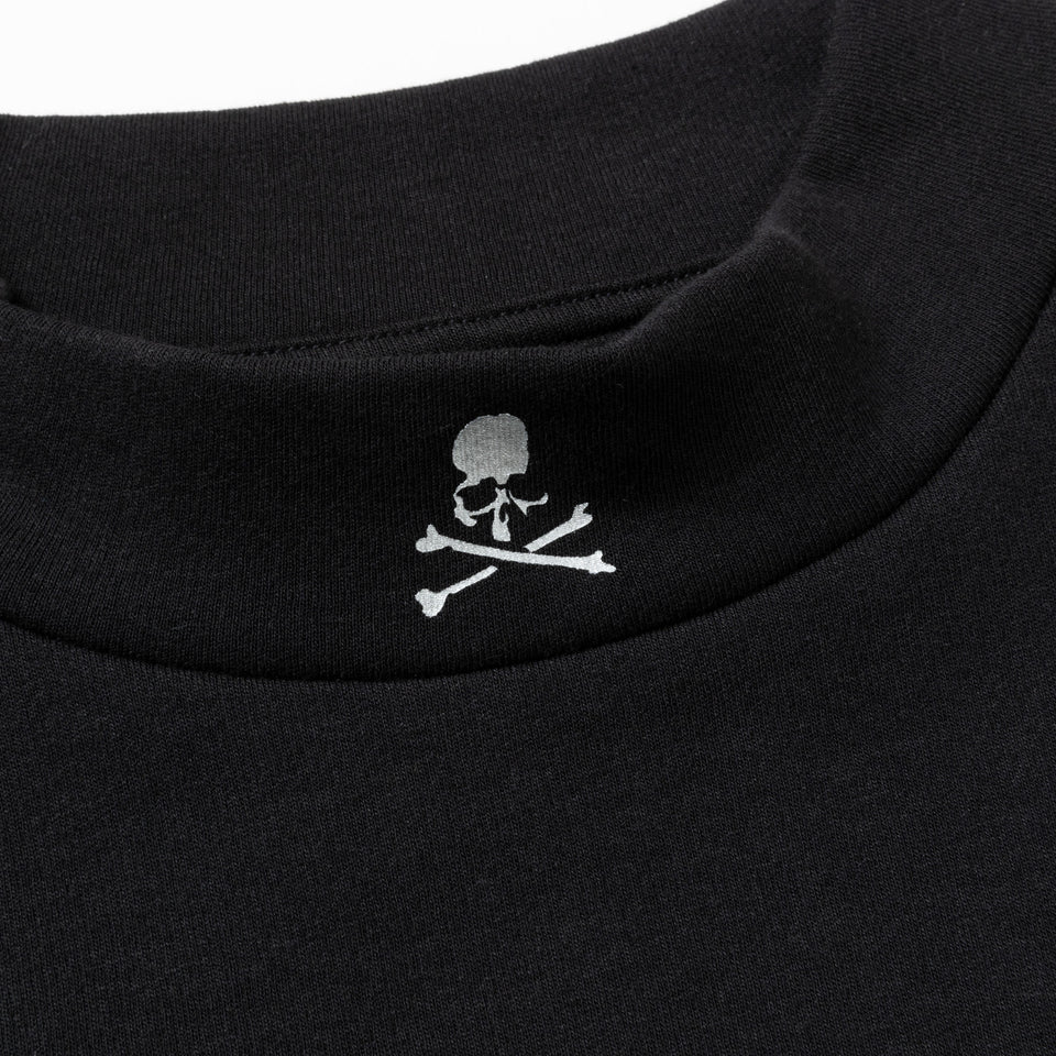 【ゴルフ】 半袖 ミッドネック パフォーマンス Tシャツ MASTERMIND WORLD ブラック
