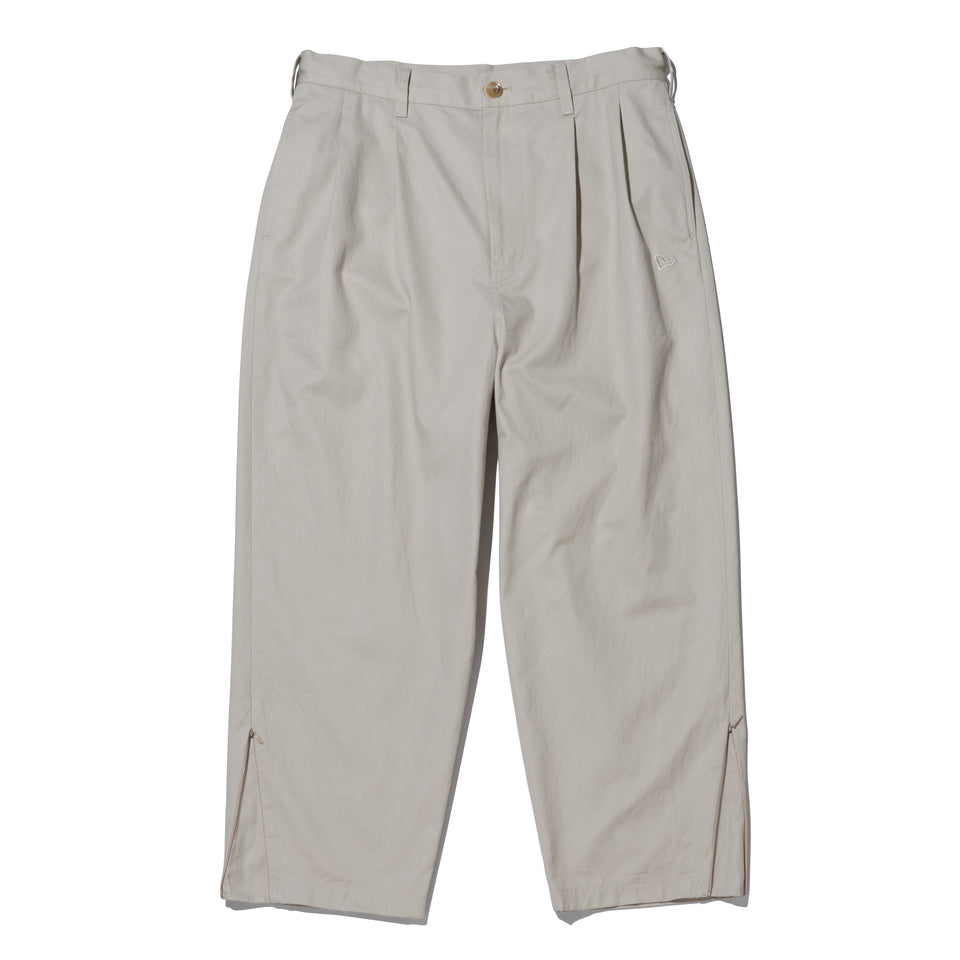 ワイドチノパンツ BLACK LABEL SS24 ストーン