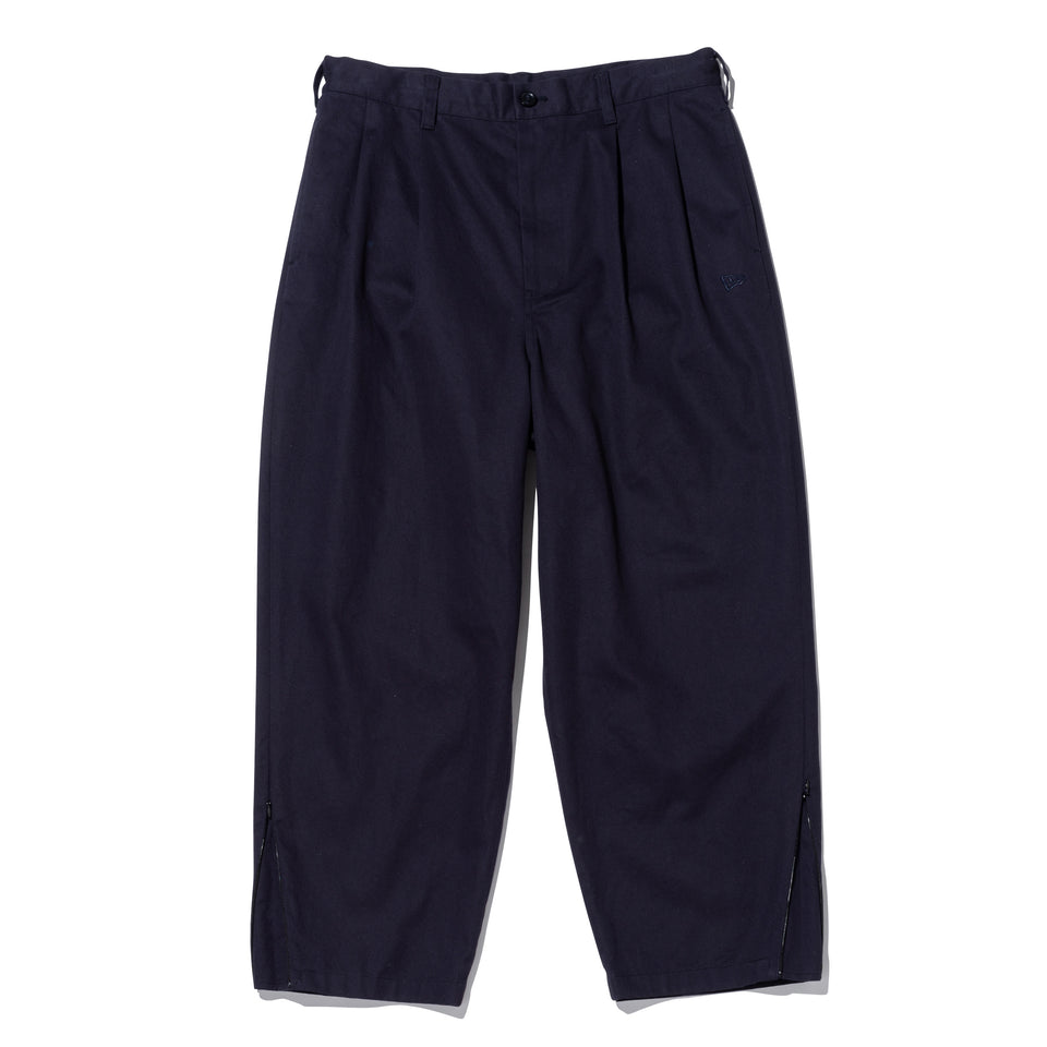 ワイドチノパンツ BLACK LABEL SS24 ネイビー