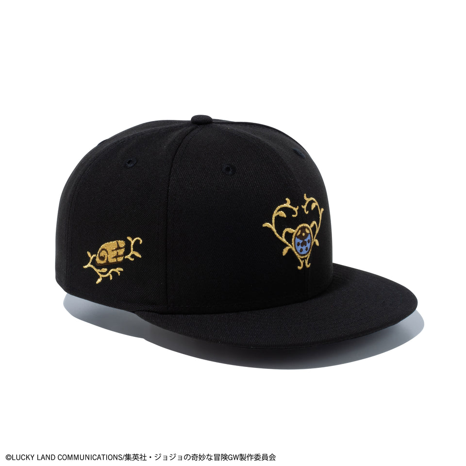 9FIFTY ジョジョの奇妙な冒険 黄金の風 ジョルノ・ジョバァーナ ブラック