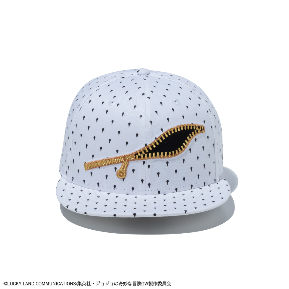 9FIFTY ジョジョの奇妙な冒険 黄金の風 ブローノ・ブチャラティ ホワイトプリント