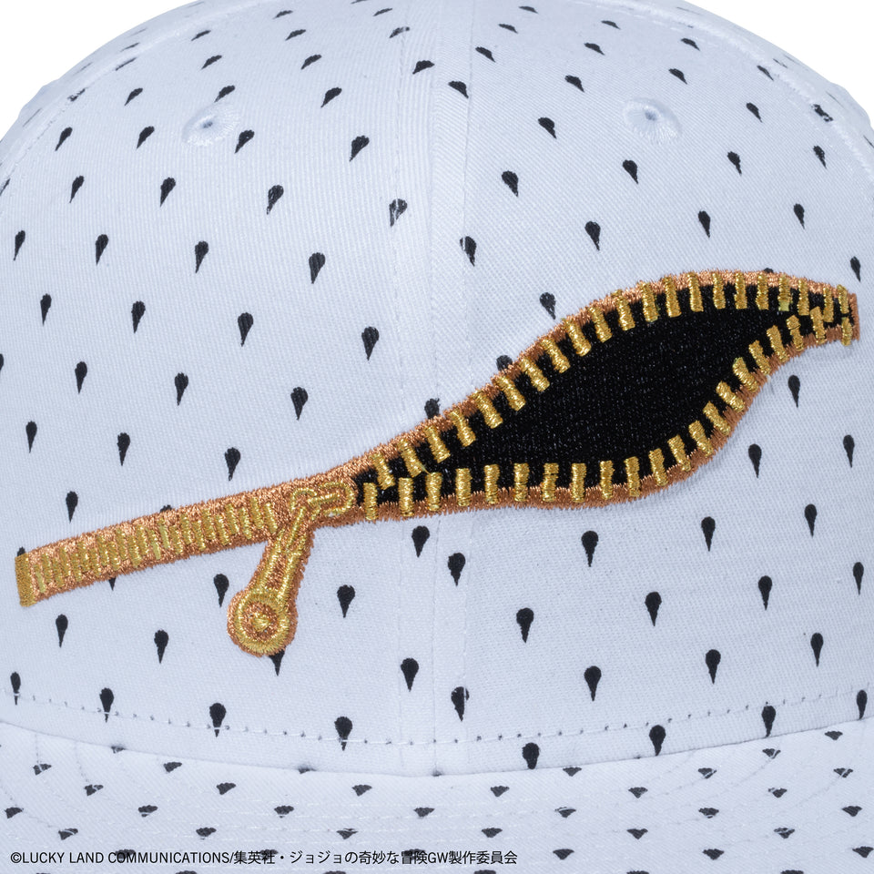 9FIFTY ジョジョの奇妙な冒険 黄金の風 ブローノ・ブチャラティ ホワイトプリント