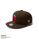 Youth 9FIFTY PEANUTS ピーナッツ スヌーピー ウッドストック ウォルナット