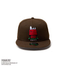 Youth 9FIFTY PEANUTS ピーナッツ スヌーピー ウッドストック ウォルナット