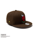 Youth 9FIFTY PEANUTS ピーナッツ スヌーピー ウッドストック ウォルナット