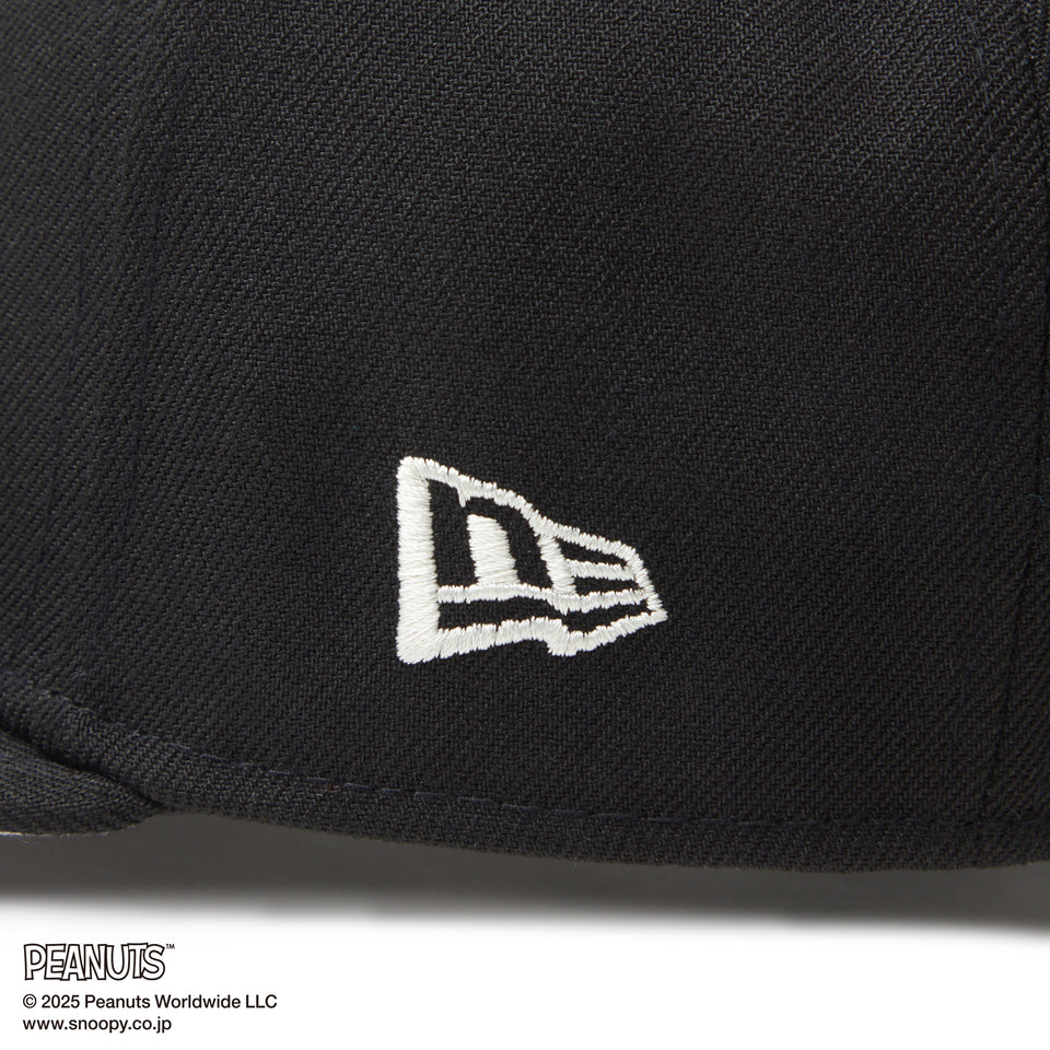 Youth 9FIFTY PEANUTS ピーナッツ スヌーピー ウッドストック ブラック