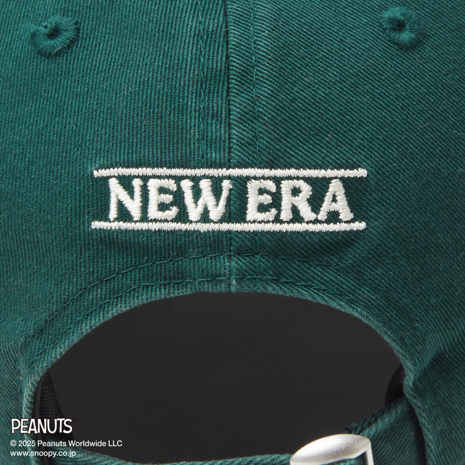 Youth 9TWENTY PEANUTS ピーナッツ スヌーピー ウッドストック フェルトパッチ ダークグリーン