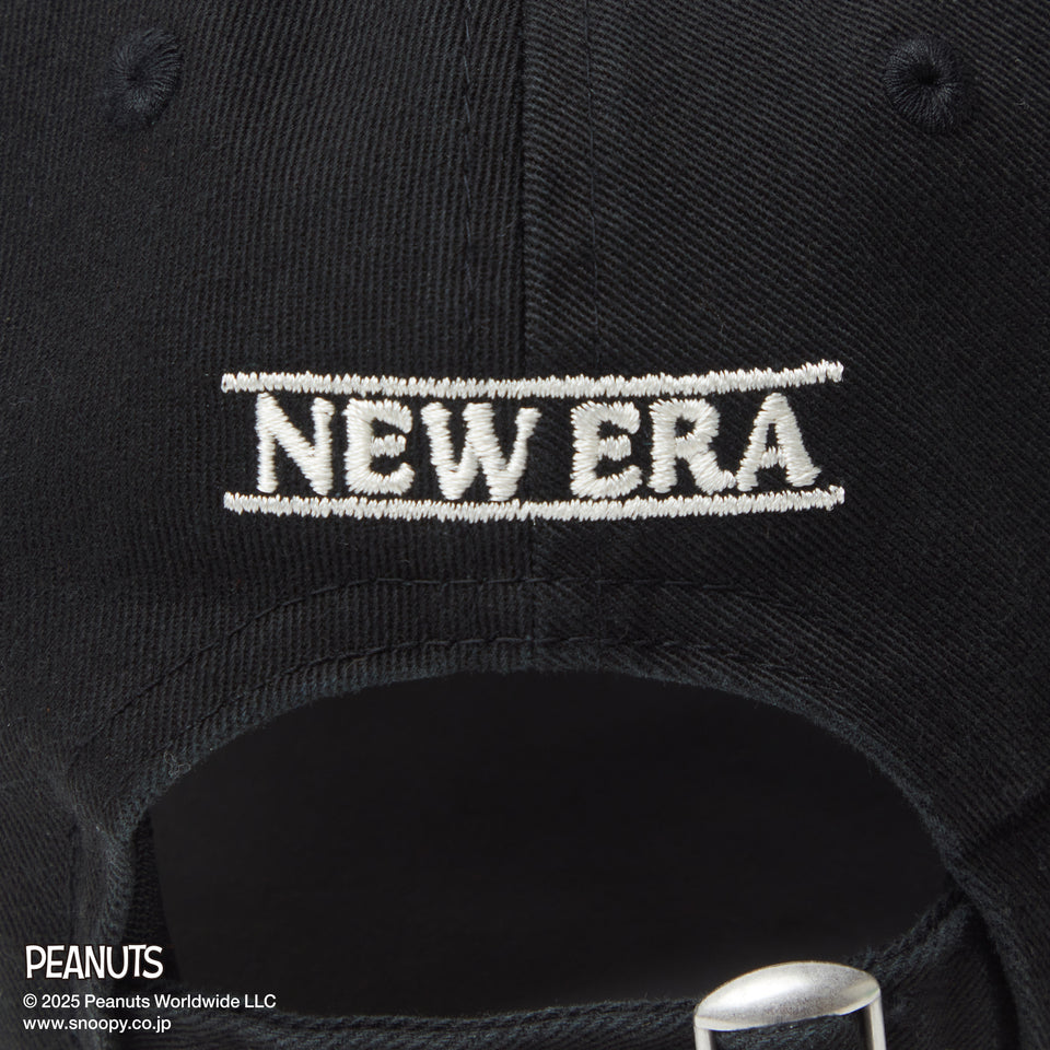 Youth 9TWENTY PEANUTS ピーナッツ スヌーピー ウッドストック フェルトパッチ ブラック