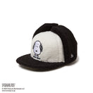 Kid's 59FIFTY Dog Ear ドッグイヤー PEANUTS ピーナッツ ホワイト ブラックバイザー