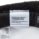 Kid's 59FIFTY Dog Ear ドッグイヤー PEANUTS ピーナッツ ホワイト ブラックバイザー