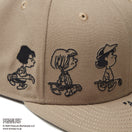 【ゴルフ】 9FIFTY PEANUTS ピーナッツ メッセージ ブリティッシュカーキ