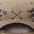 【ゴルフ】 9FIFTY PEANUTS ピーナッツ メッセージ ブリティッシュカーキ