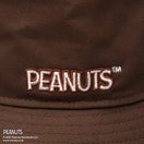 バケット01 PEANUTS ピーナッツ レザーパッチ ウォルナット